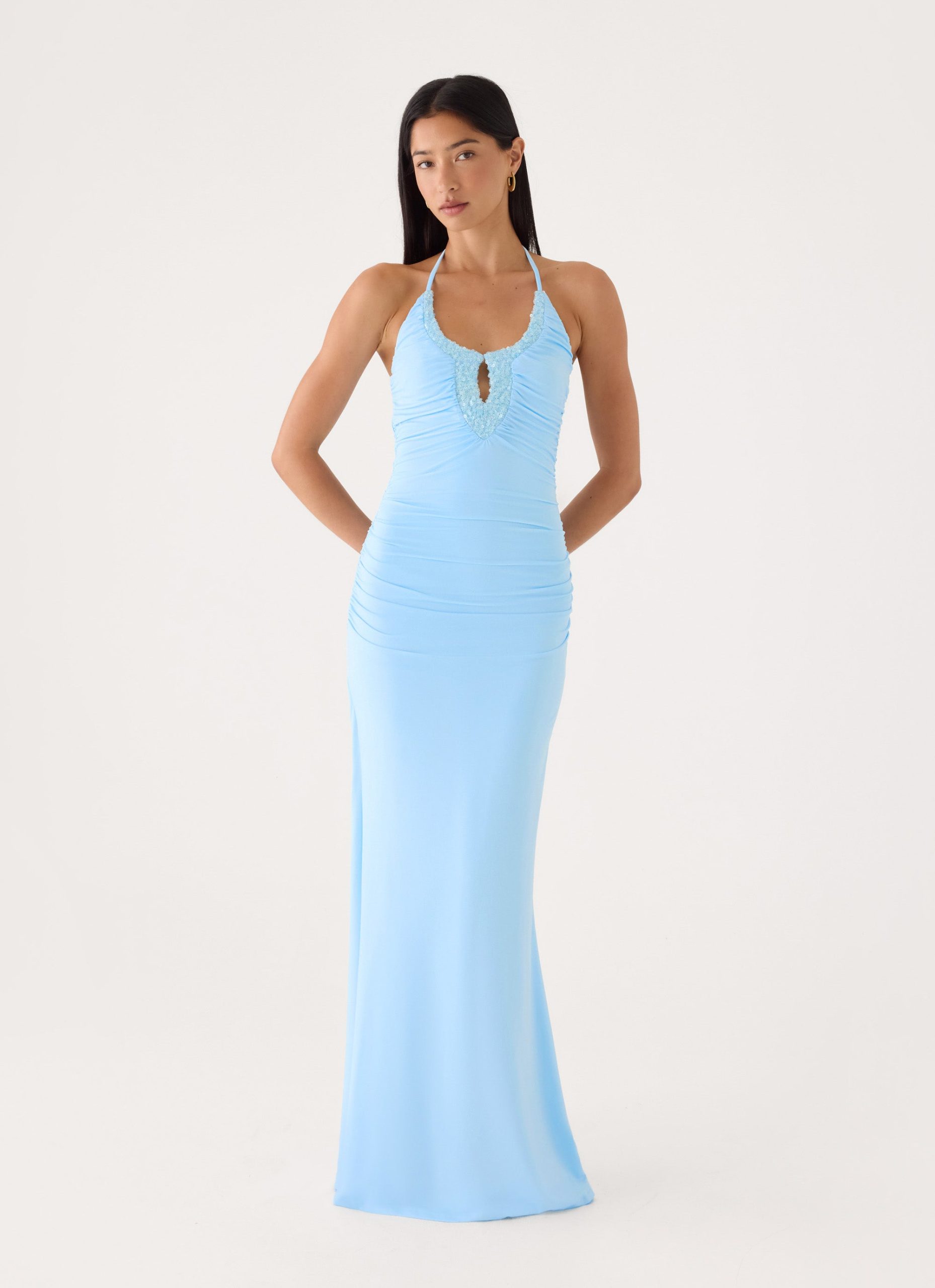 Aminata Maxi Dress - Blue - Image 5