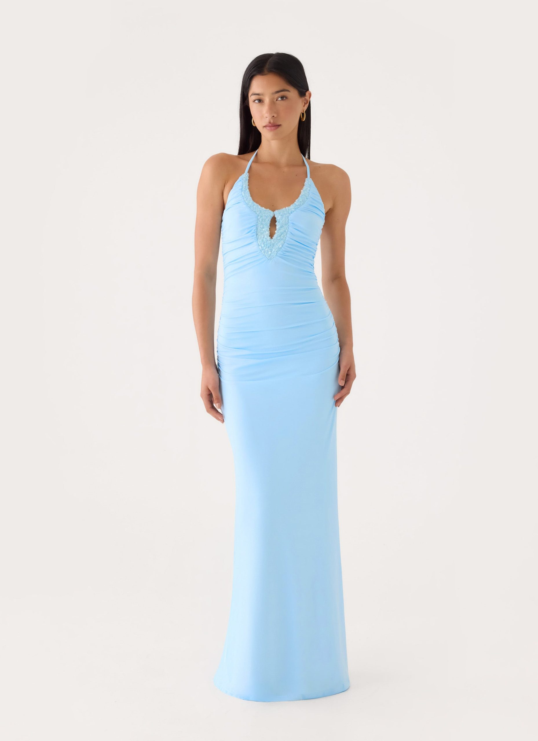 Aminata Maxi Dress - Blue - Image 6
