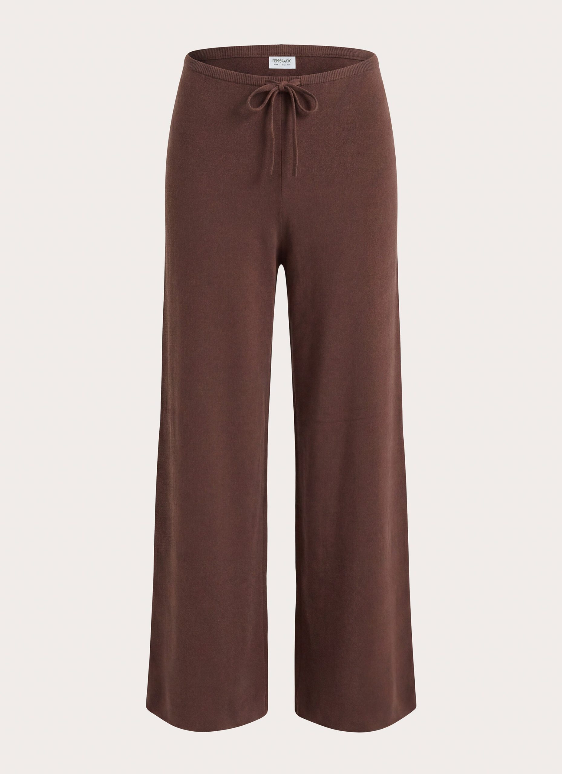 Aviara Knit Low Rise Pant - Chocolate - Image 7