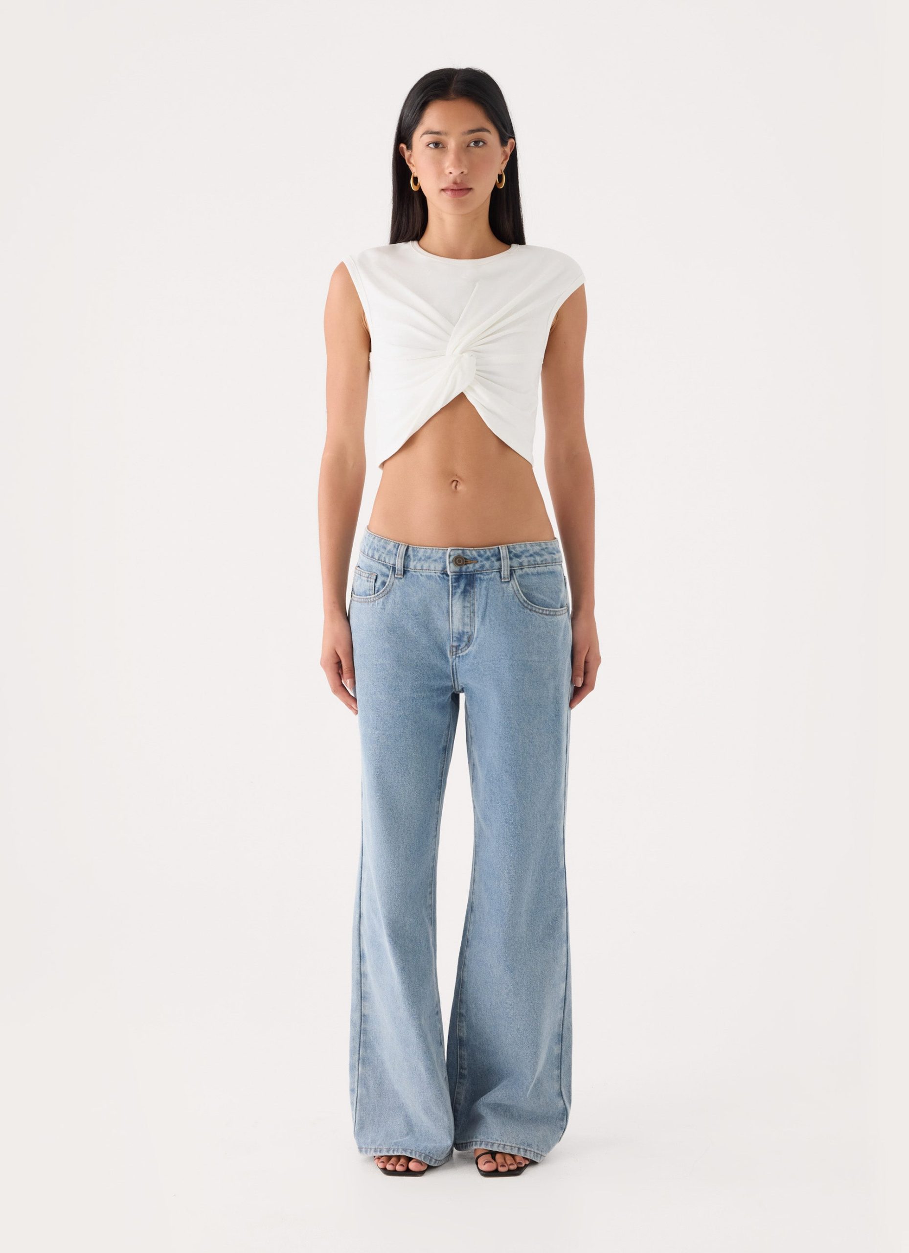 Kaleo Cropped T-Shirt - White - Image 5