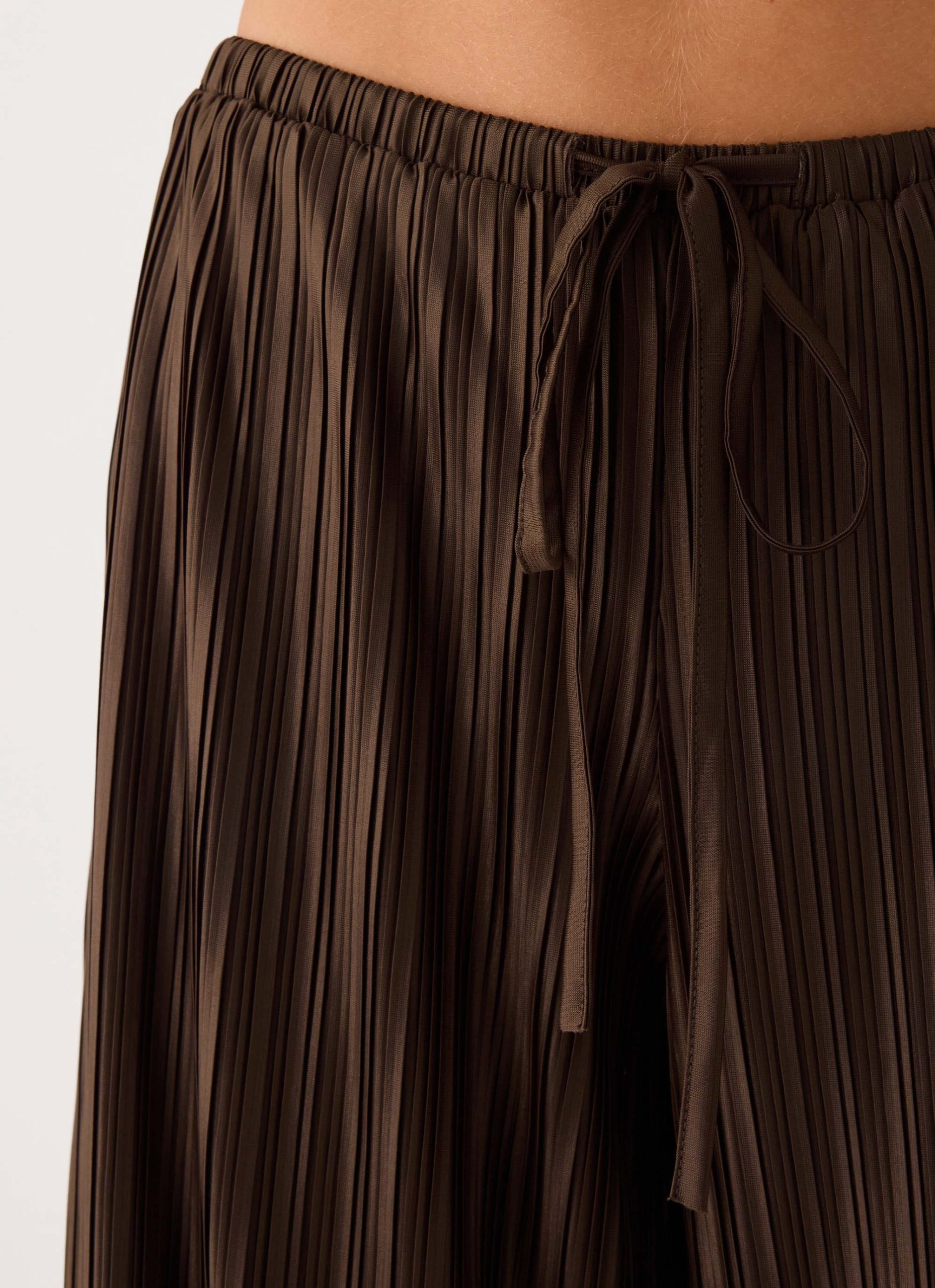 Darlow Low Rise Pants - Chocolate - Image 5