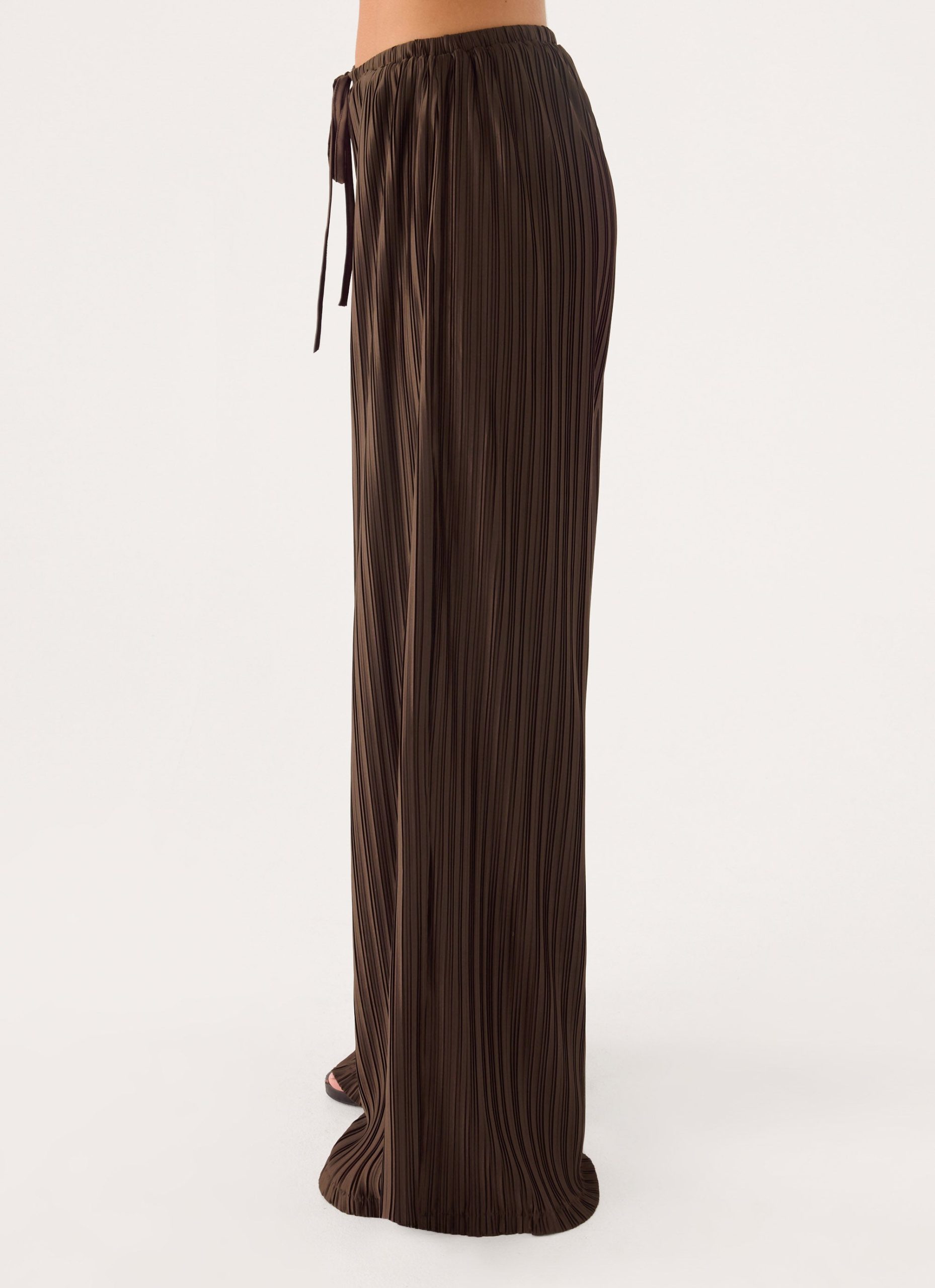 Darlow Low Rise Pants - Chocolate - Image 3