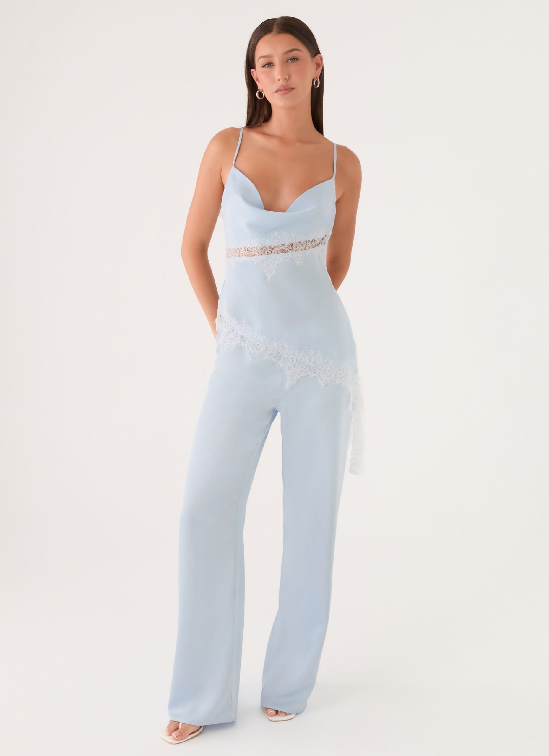 Deacon Low Rise Pants - Blue - Image 4