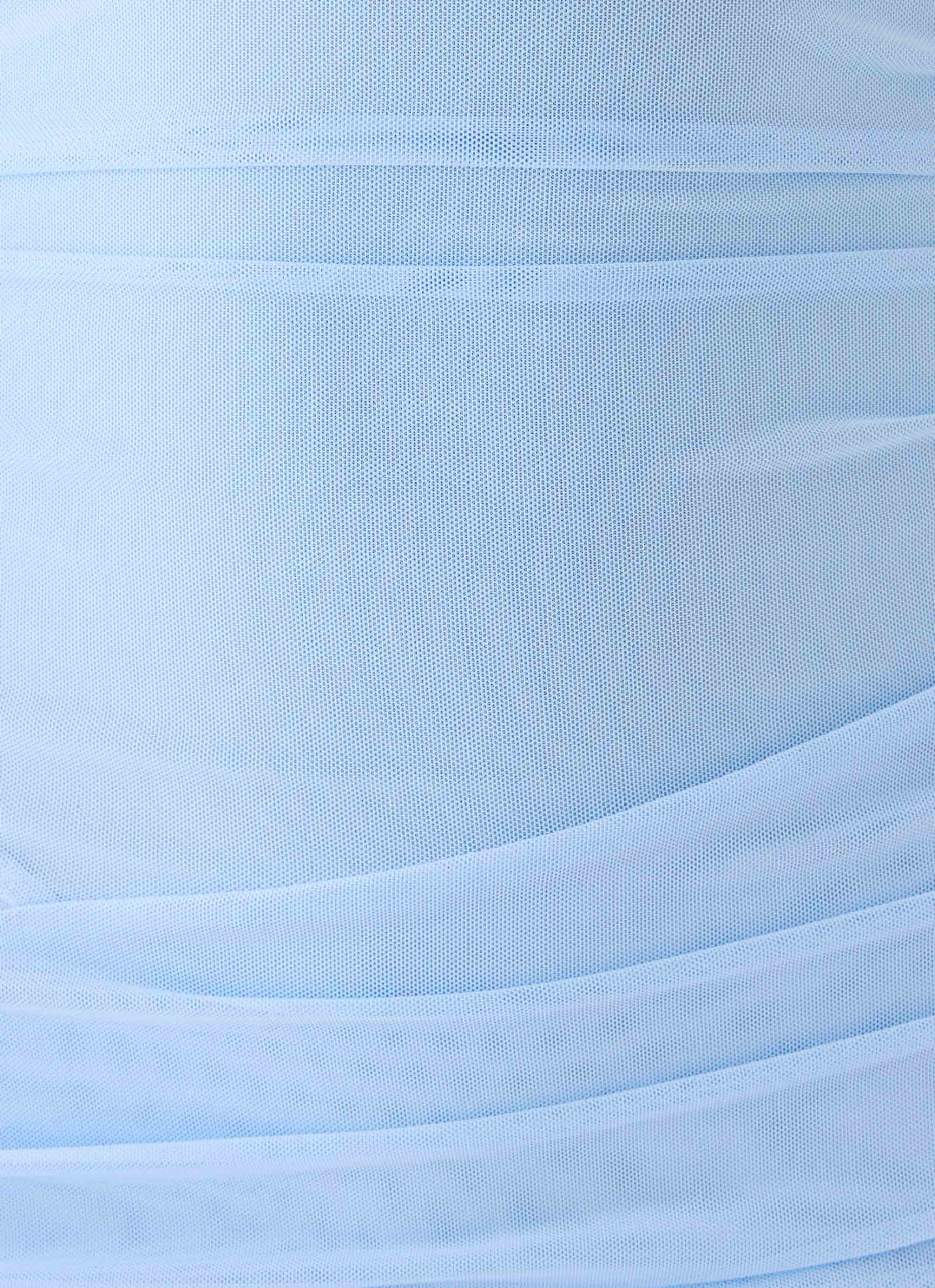 Dinah Halter Mini Dress - Blue - Image 7
