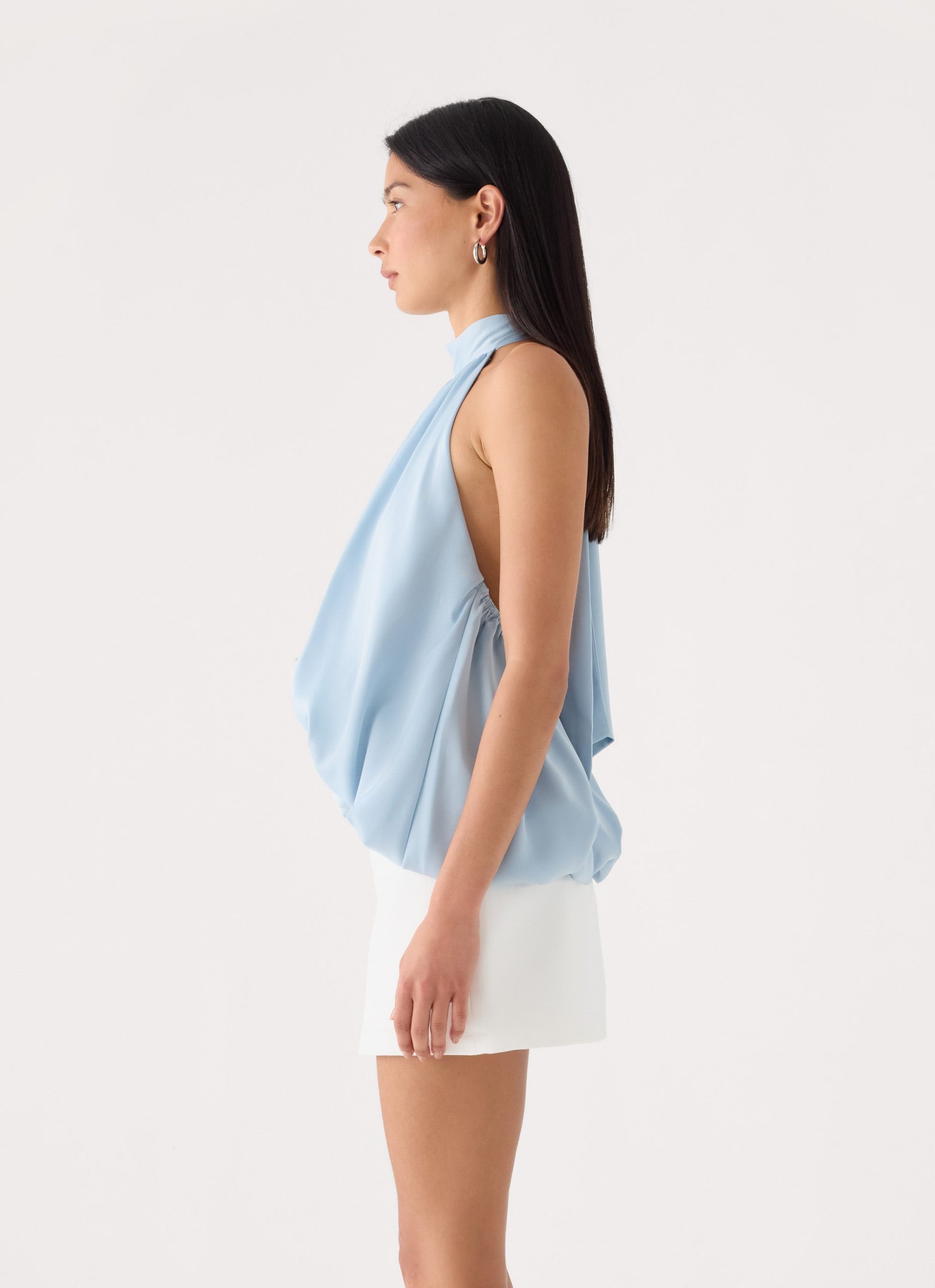 Eirlys Top - Baby Blue - Image 2