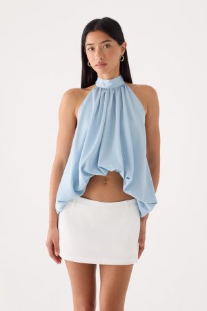 Eirlys Top - Baby Blue
