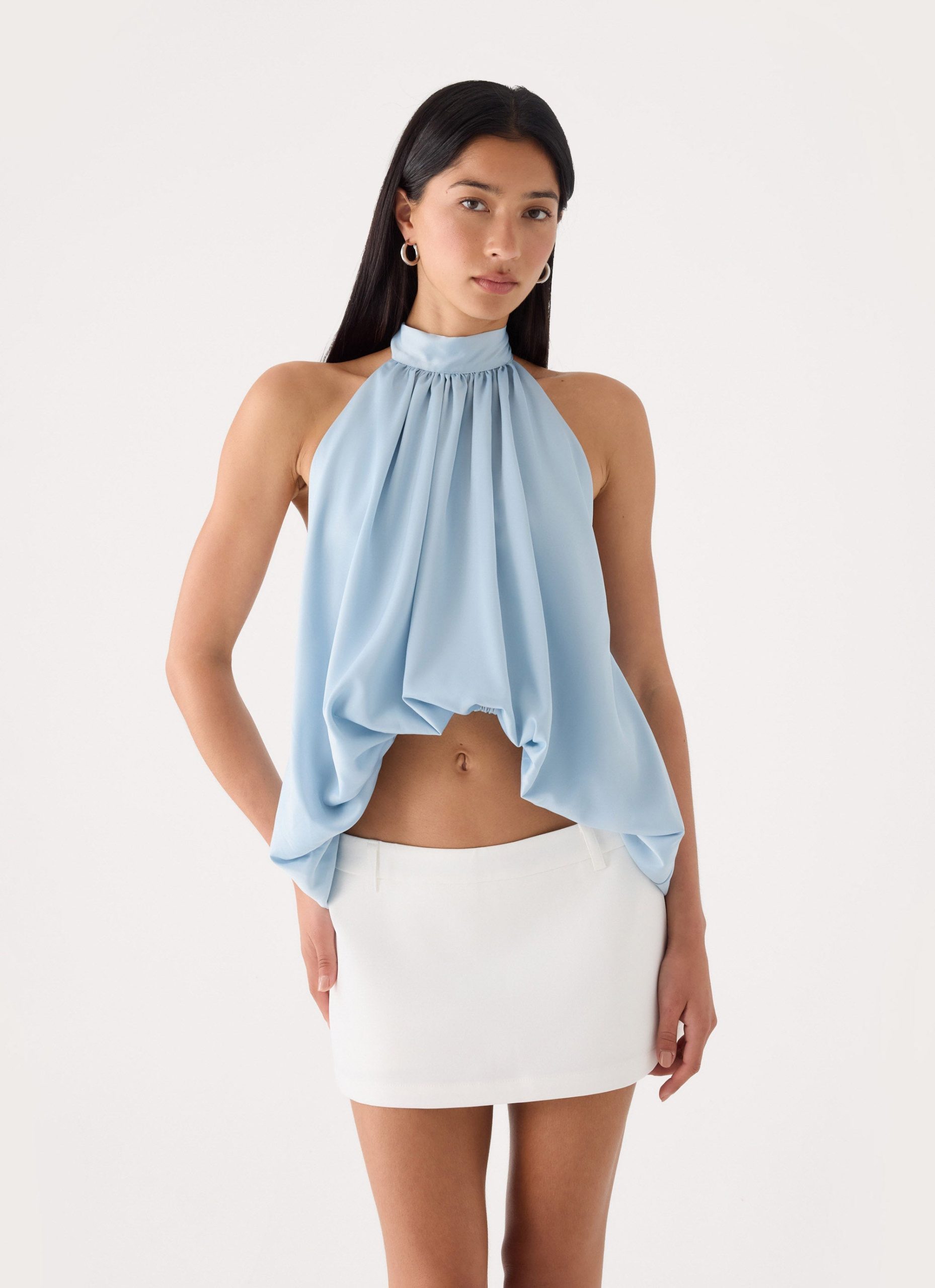 Eirlys Top - Baby Blue - Image 5