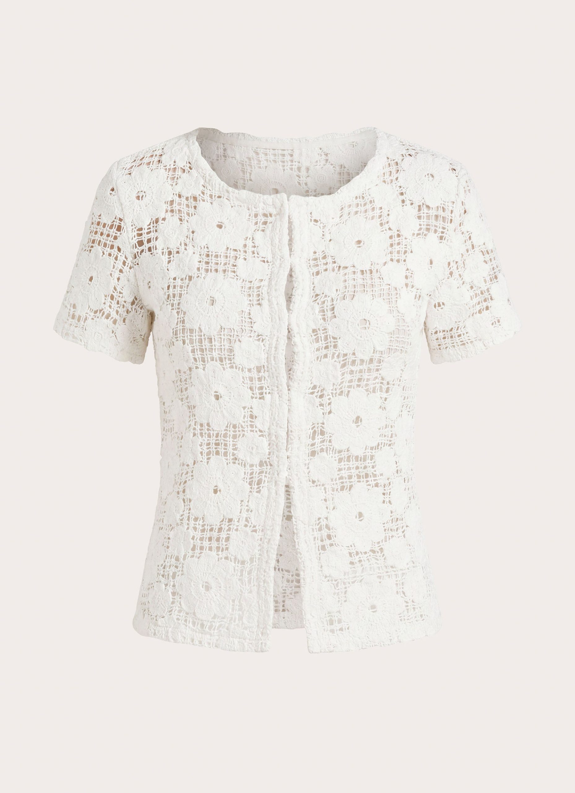 Nyxie Crochet Top - White - Image 11