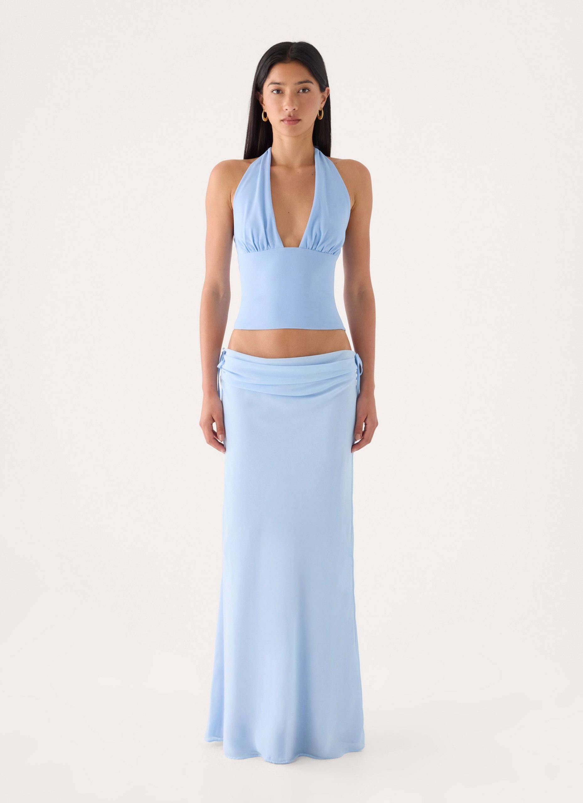 Selesa Halter Top - Blue - Image 5